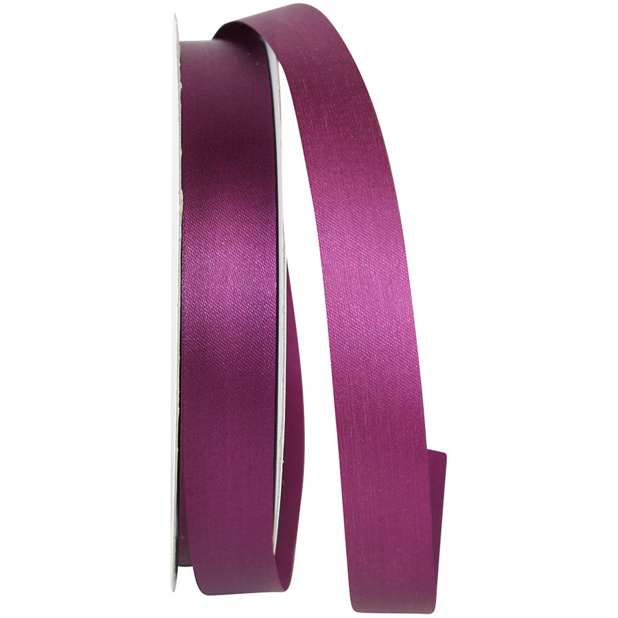 Plum 7 8 Inch Aqua Satin Cooler Ribbon for Wreaths & Bows