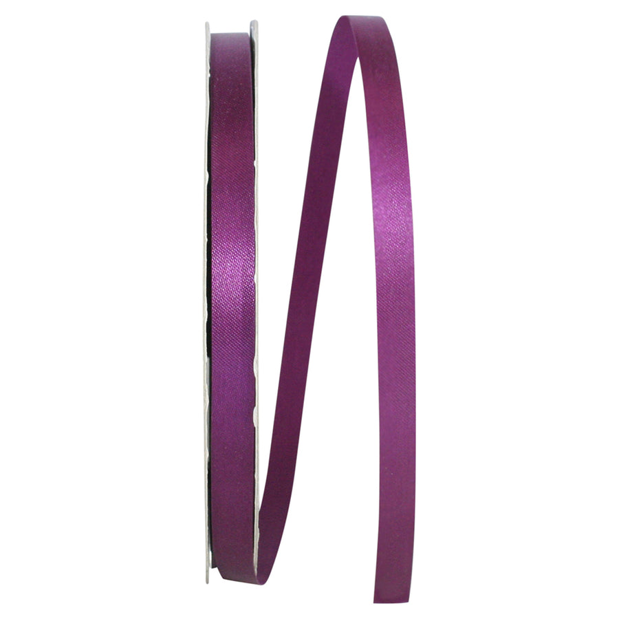 Plum 3 8 Inch Aqua Satin Cooler Ribbon for Wreaths & Bows