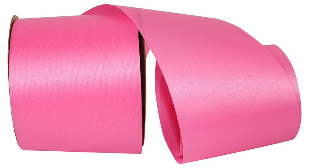 Azalea 4 Inch Aqua Satin Cooler Ribbon for Wreaths & Bows