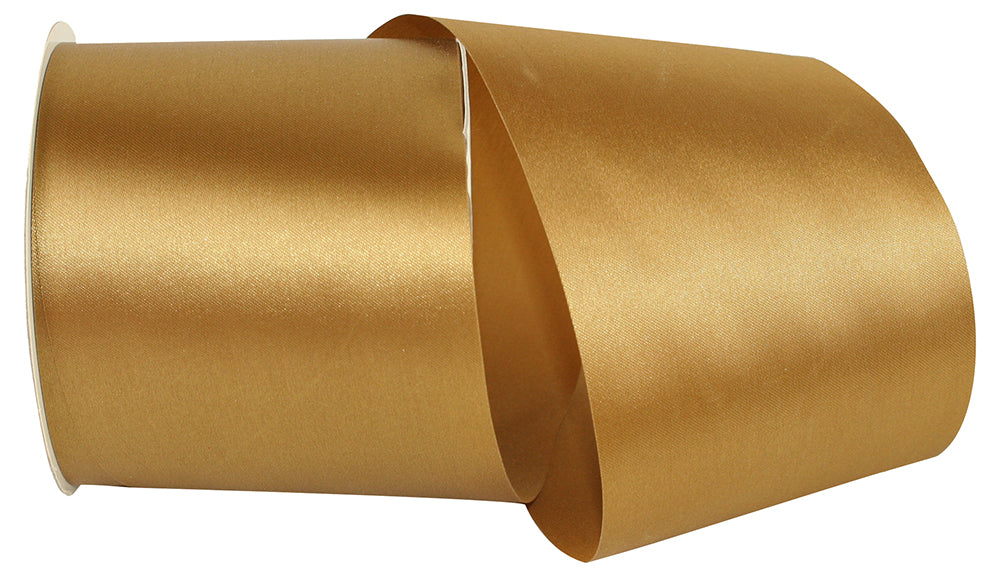 Antique 4 Inch Aqua Satin Cooler Ribbon for Wreaths & Bows