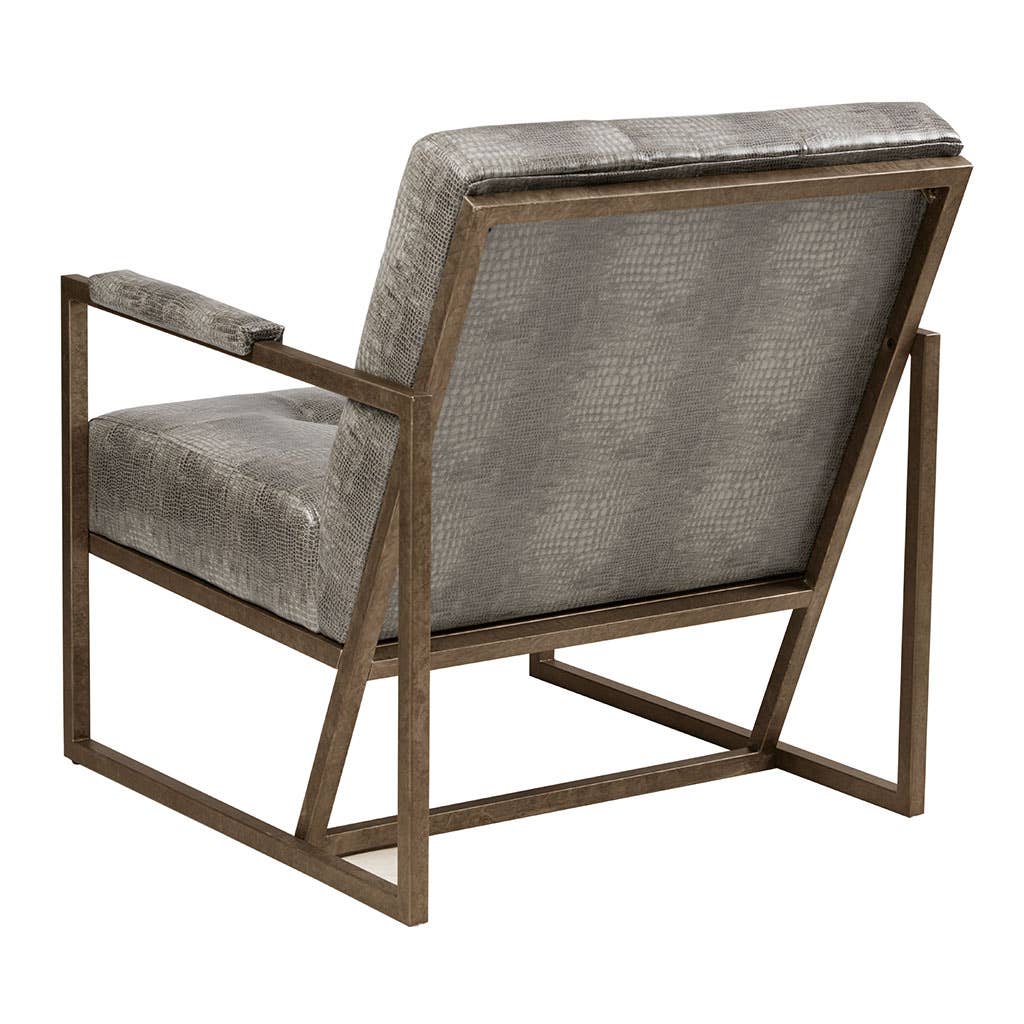 Lyle Python Snakeskin Chair