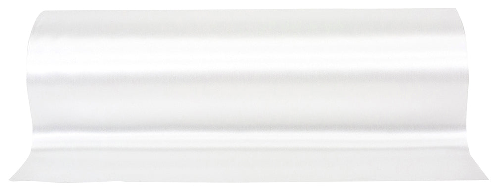 White 12 Inch Perfect Printer Ribbon for Wreaths & Bows
