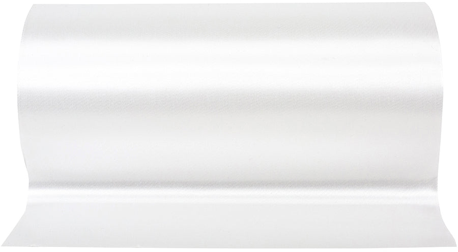 White 8 Inch Perfect Printer Ribbon for Wreaths & Bows