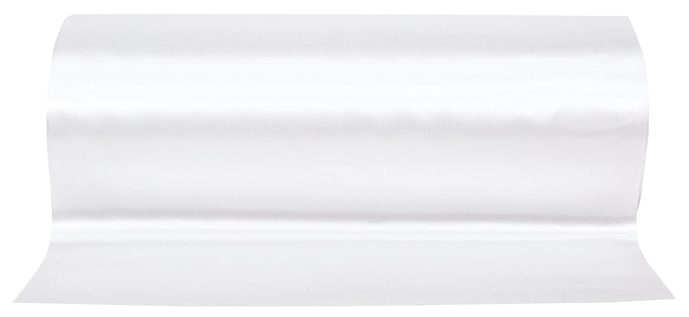 White 10 Inch Perfect Printer Ribbon for Wreaths & Bows
