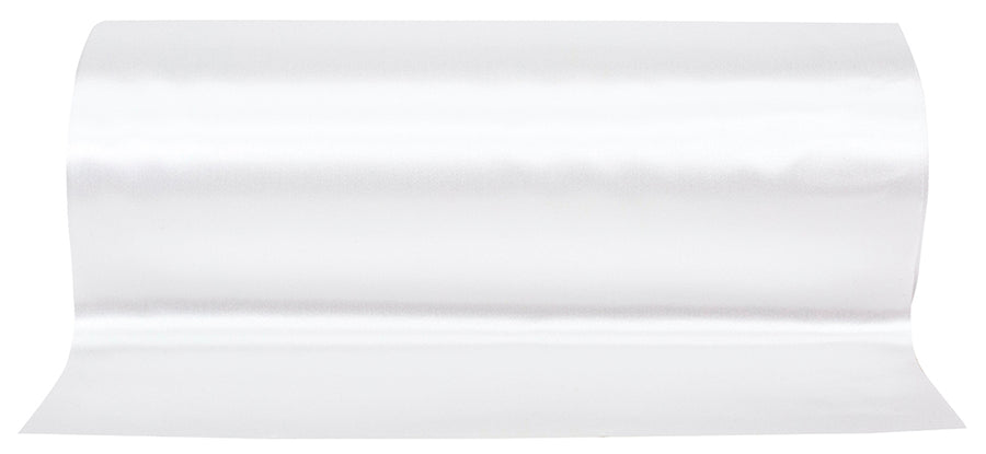White 10 Inch Perfect Printer Ribbon for Wreaths & Bows