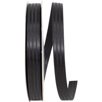 Black 5 8 Inch Tux Stripe Cooler Ribbon for Wreaths & Bows