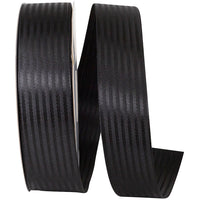 Black 1-3 8 Inch Tux Stripe Cooler Ribbon for Wreaths & Bows