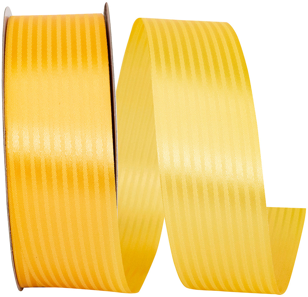 Gold 1-7 8 Inch Tux Stripe Cooler Ribbon for Wreaths & Bows