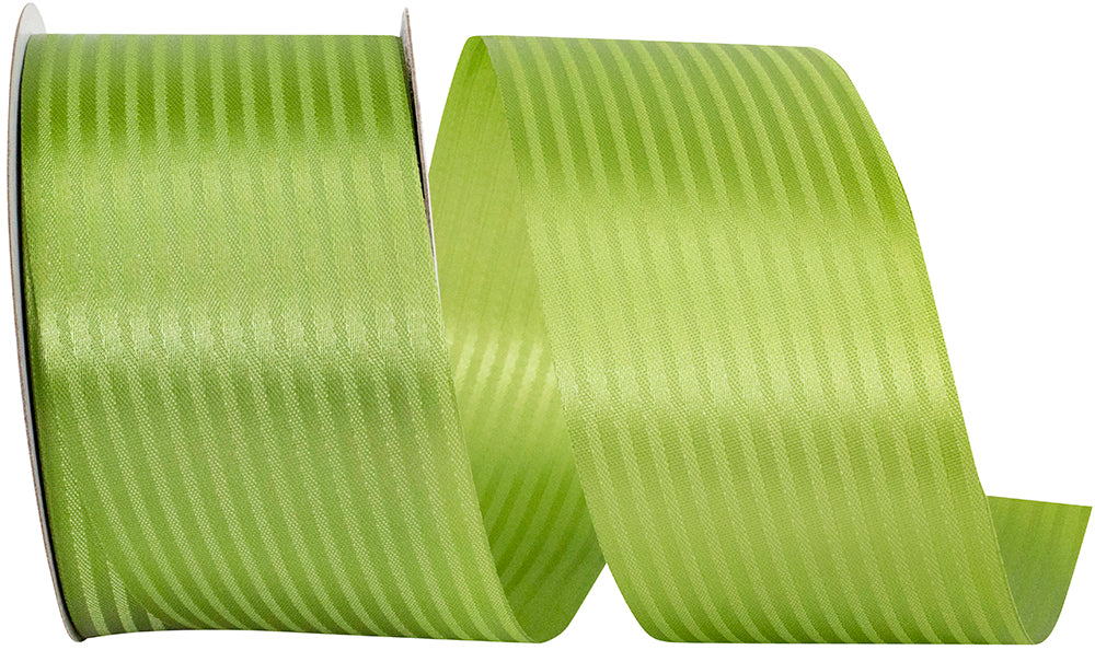 Moss 2-1 2 Inch Tux Stripe Cooler Ribbon for Wreaths & Bows