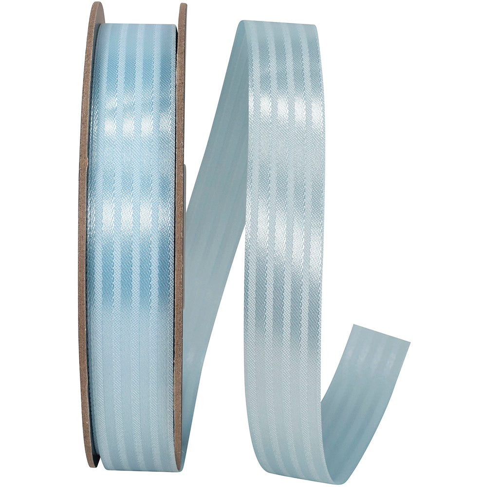 Blue 7 8 Inch Tux Stripe Cooler Ribbon for Wreaths & Bows