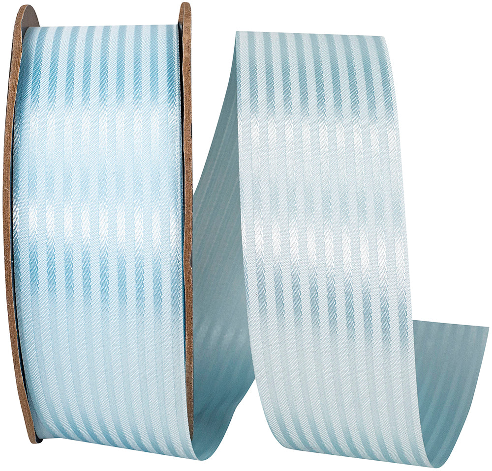 Blue 1-7 8 Inch Tux Stripe Cooler Ribbon for Wreaths & Bows