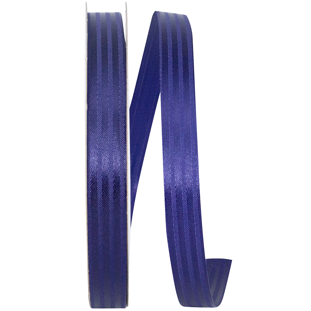 Navy 5 8 Inch Tux Stripe Cooler Ribbon for Wreaths & Bows