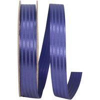 Navy 7 8 Inch Tux Stripe Cooler Ribbon for Wreaths & Bows