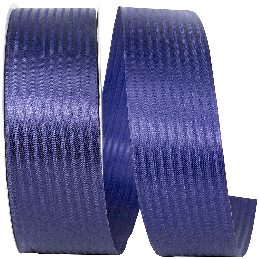 Navy 1-7 8 Inch Tux Stripe Cooler Ribbon for Wreaths & Bows