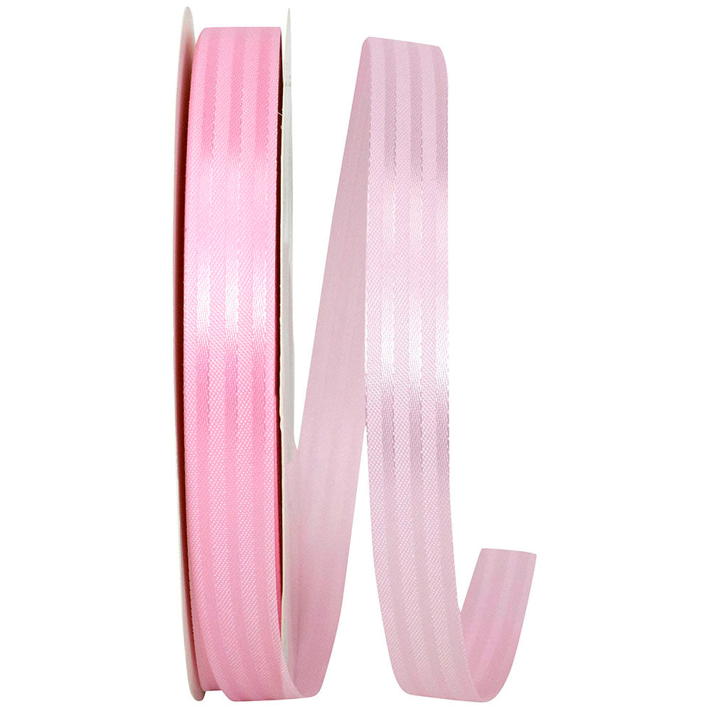 Pink 5 8 Inch Tux Stripe Cooler Ribbon for Wreaths & Bows