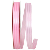 Pink 5 8 Inch Tux Stripe Cooler Ribbon for Wreaths & Bows