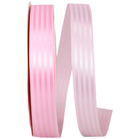 Pink 7 8 Inch Tux Stripe Cooler Ribbon for Wreaths & Bows