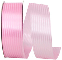 Pink 1-7 8 Inch Tux Stripe Cooler Ribbon for Wreaths & Bows