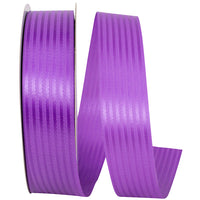 Purple 1-3 8 Inch Tux Stripe Cooler Ribbon for Wreaths & Bows