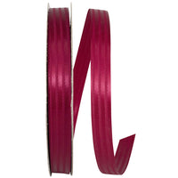 Burgundy Tux Stripe Cooler Ribbon 5/8 Inch for Wreaths