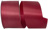 Burgundy Tux Stripe Cooler Ribbon 2-1/2 Inch 50Yds