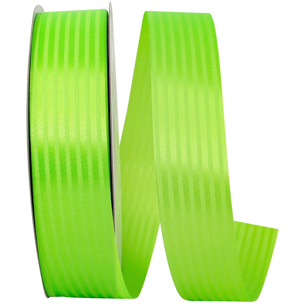 Citrus 1-3 8 Inch Tux Stripe Cooler Ribbon for Wreaths & Bows