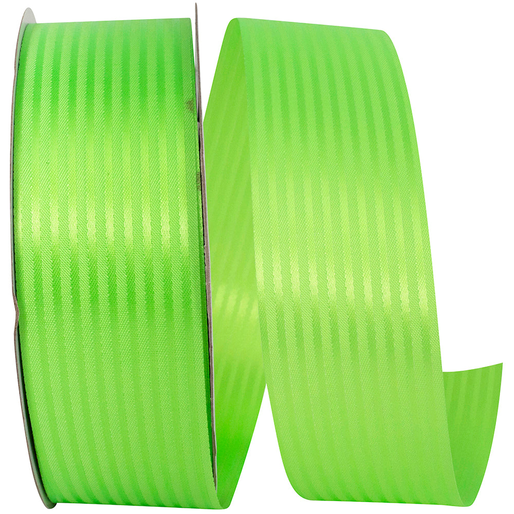 Citrus 1-7 8 Inch Tux Stripe Cooler Ribbon for Wreaths & Bows