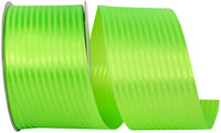 Citrus 2-1 2 Inch Tux Stripe Cooler Ribbon for Wreaths & Bows
