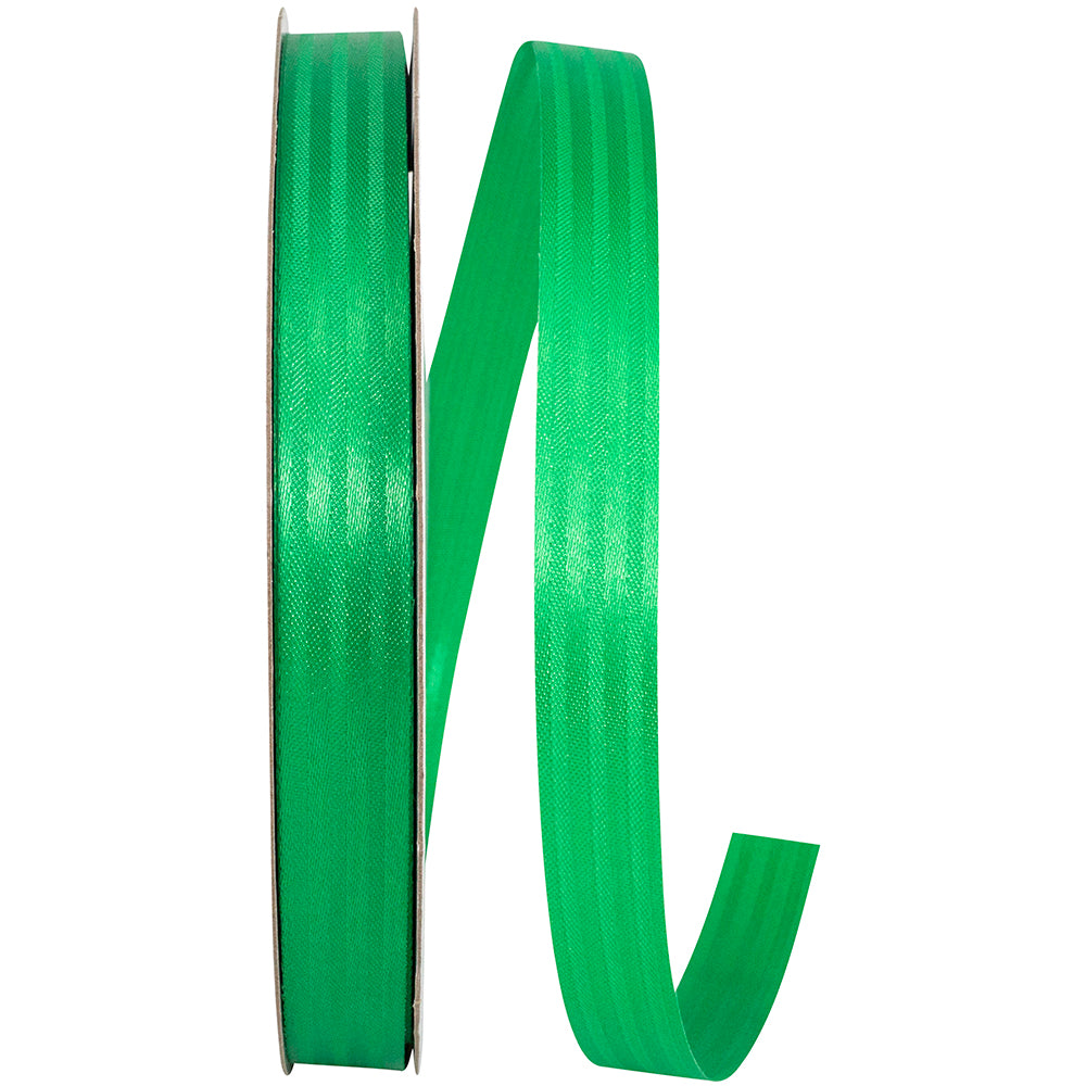 Emerald 5 8 Inch Tux Stripe Cooler Ribbon for Wreaths & Bows