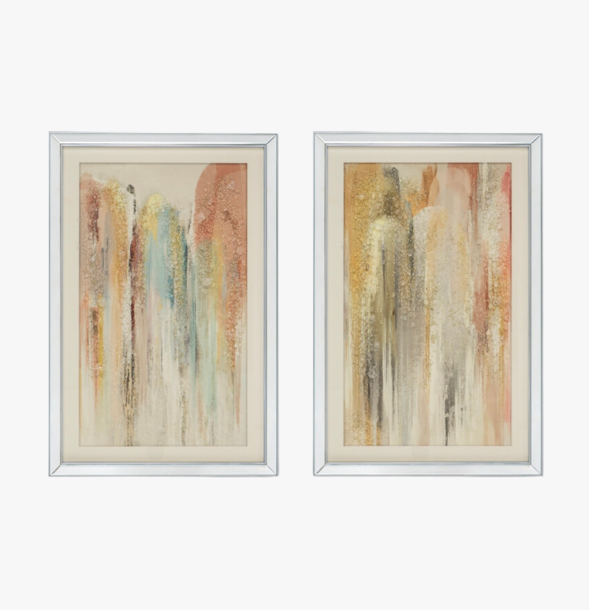 Zoya Crystal Watercolor Paintings (Set of 2)