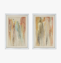 Zoya Crystal Watercolor Paintings (Set of 2)