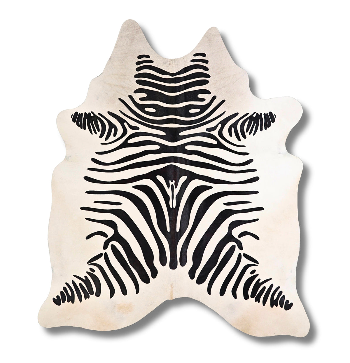 Eli Zebra Genuine Cowhide Rug
