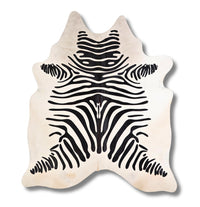 Eli Zebra Genuine Cowhide Rug