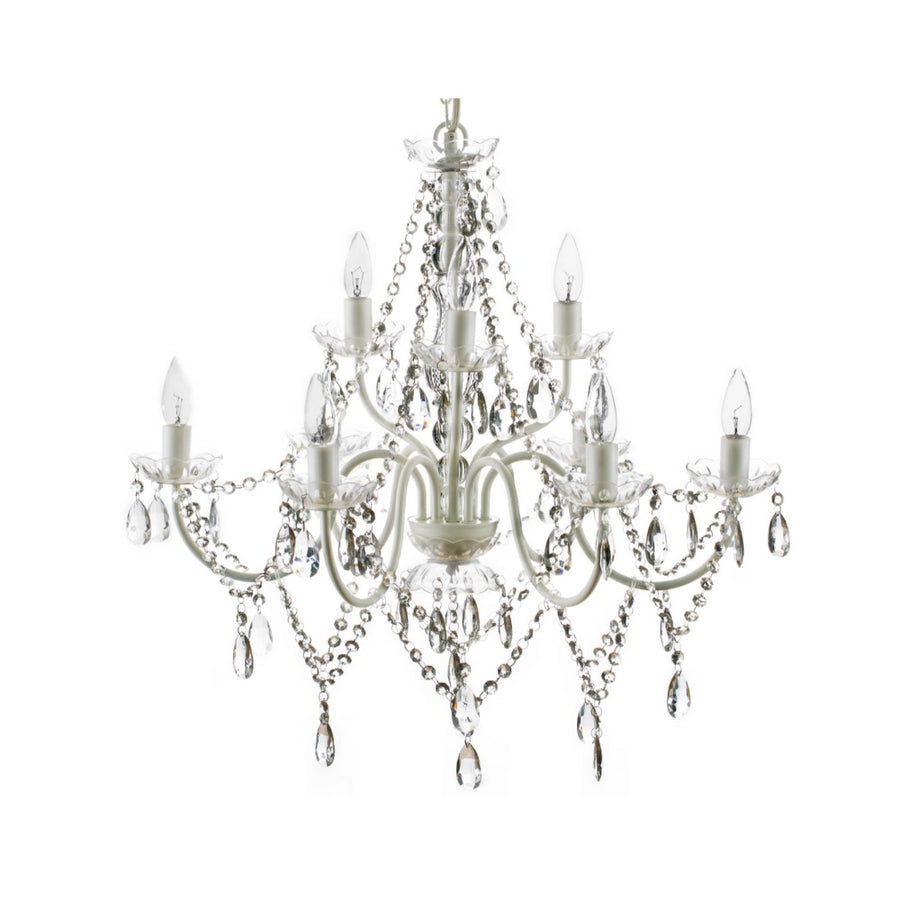 Ivanna 9 Light Crystal Chandelier