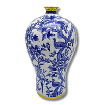 Savannah Blue & White Chinoiserie Vase