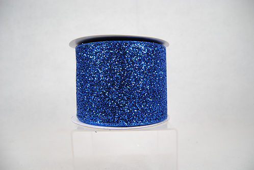 RIBBON GLITTER MAGIC 4X10 ROYAL BLUE