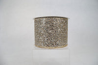 RIBBON GLITTER MAGIC 4X10YDS PATINUM