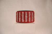 RIBBON MET MESH STRIPE 2.5X10