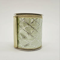 RIBBON DIAMONDS 4in x 10yd CELADON