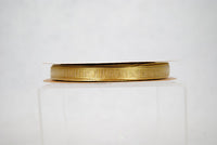 RIBBON MAGIC 3/8 GLD 50YD