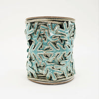RIBBON SNOWFLAKES LACE 5X5YDS LIGHT BLUE