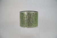 RIBBON GLITTER MAGIC 4X10YDS MINT