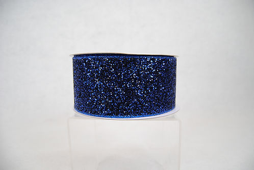 RIBBON GLITTER MAGIC 2.5X10YDS MIDNIGHT