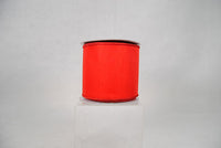 RIBBON DOUBLE SATIN 4X10 RED