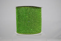 RIBBON GLITTER NET 4X10YDS EMERALD