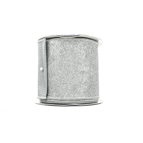 RIBBON LUSTER GLITTER WITH SILVER (2 SIZES)