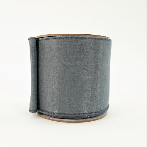 RIBBON SUPER SATIN PEWTER ( 2 SIZES )