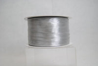 RIBBON 3IN X 50YDS METALLIC MESH SILVER
