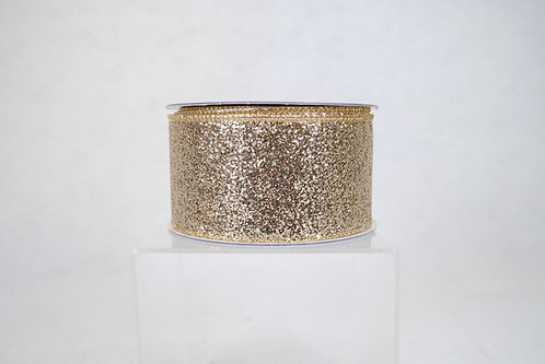 RIBBON GLITTER GLITTER 2.5X10 PLATINUM