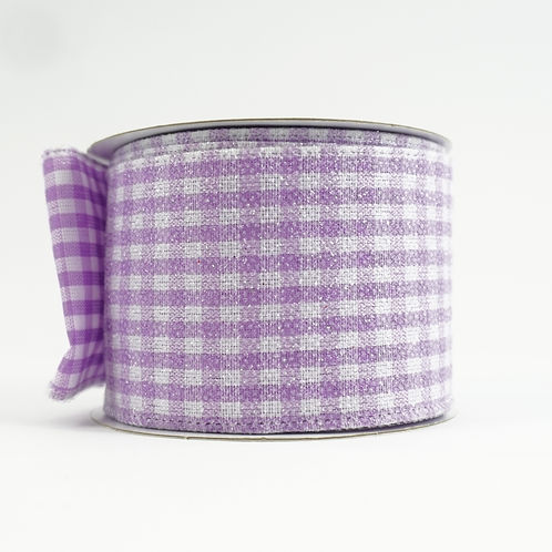 RIBBON 2.5" X 10YDS GLITTER (4 COLORS)